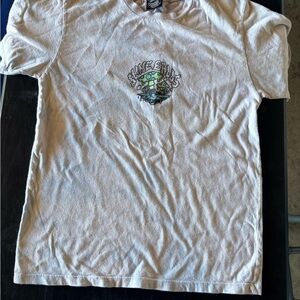 Santa Cruz Skateboards light blue tiedye Graphic Tee